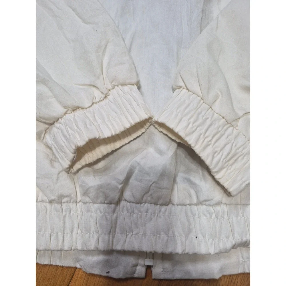 Vintage California Imperial Maytag Windbreaker Jacket White Mens Large USA Made